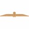 Ekena Millwork Eugene Smooth Timber Gable Bracket, Western Red Cedar, 60"W x 12"H x 1 1/2"D x 5 1/2"F, 5/12 Pitch GBW060X12X0206EUG00SWR - alternate 2